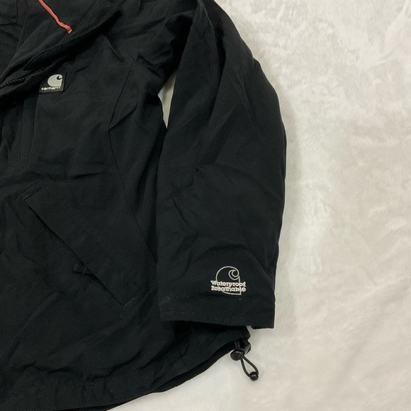 Carhartt Women's Waterproof Breathable  Jacket in Black - Picture 2 of 13